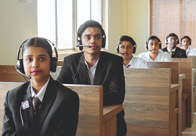 language lesson for student